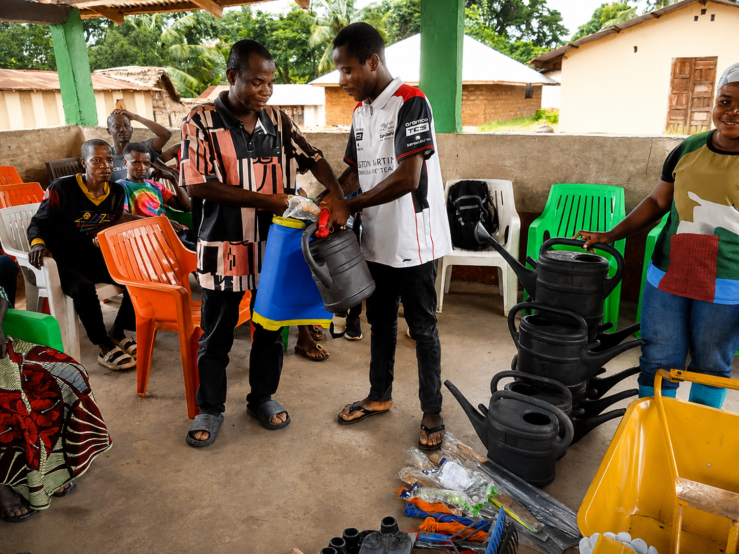 Agroecological launch in Bong County